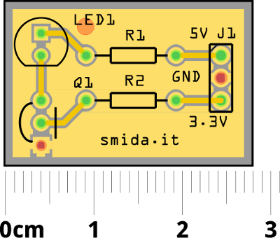 Led Spy
		on PCB