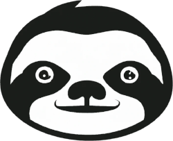 Smida logo: sloth